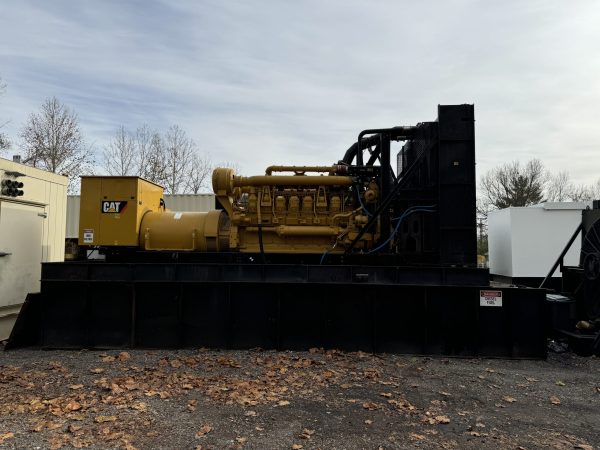 2007 Caterpillar 3516C-HD 2500kW Diesel Generator Set – Tier 2, Low Hours, Weatherproof Enclosure