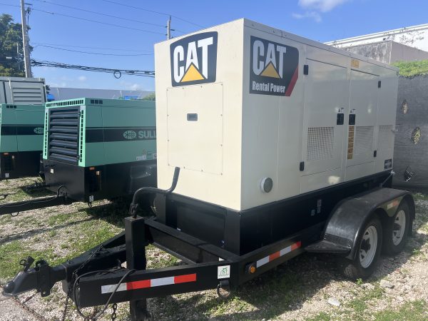 2004 CAT XQ80 80kW Portable Diesel Generator Set