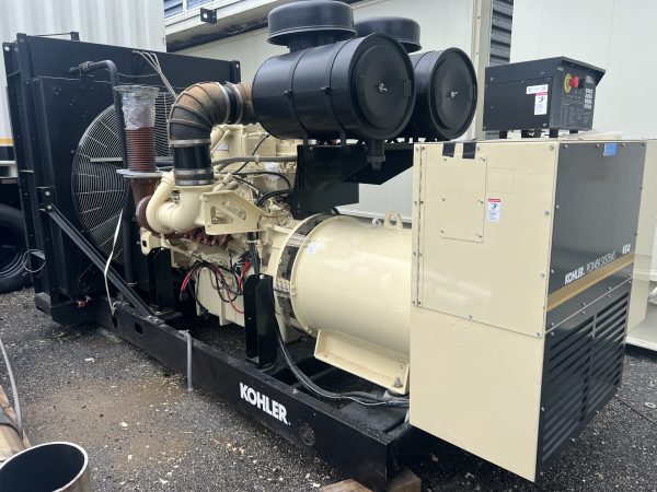 Low hours 2008 Kohler 650REOZDC 600kW Diesel Generator Set – MTU Engine