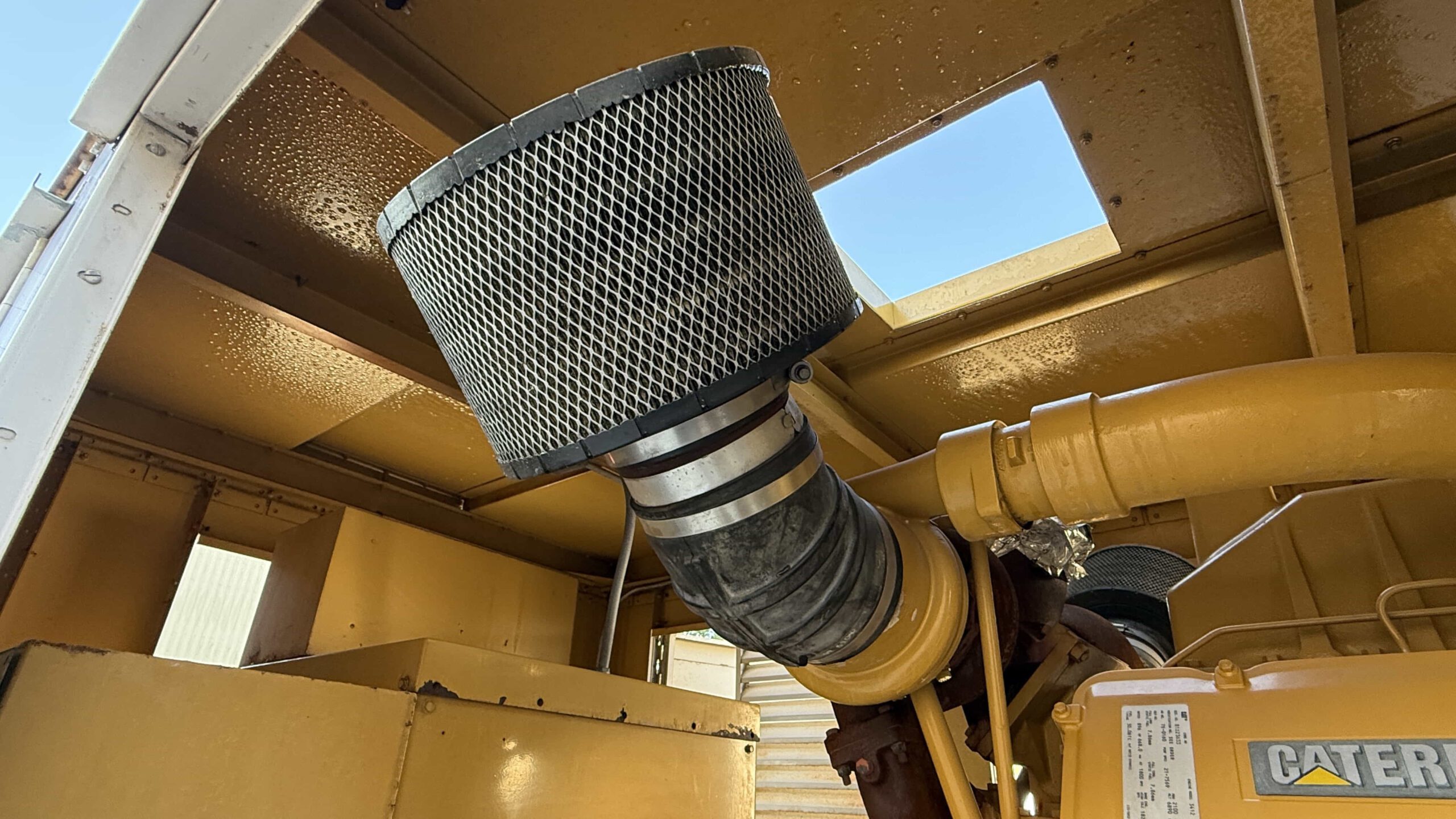 2000-CAT-3412-800kW-Air-Intake-and-Exhaust-System-IMG_0268-scaled