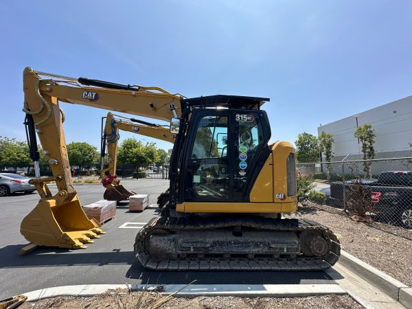 2022 Caterpillar 315GC Excavator 1807 Hours