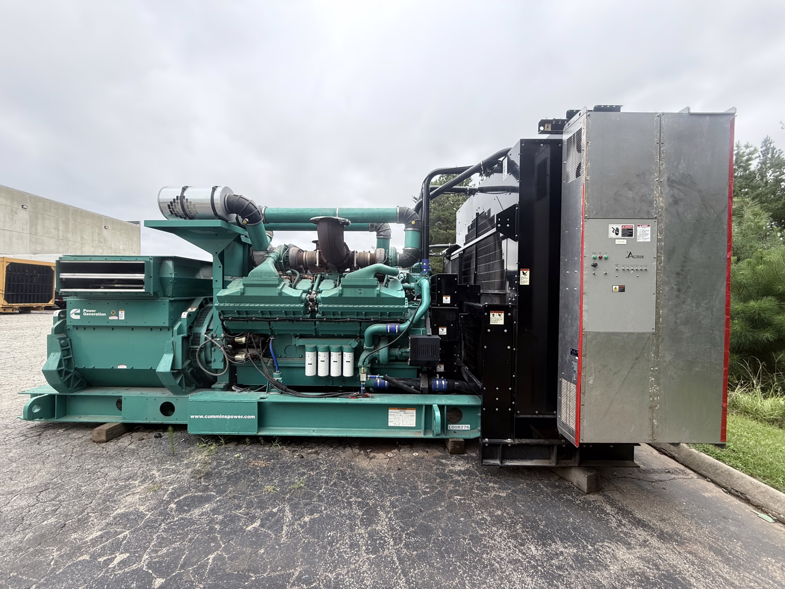 2008 Cummins DQKH 2250kw Diesel Generator Set