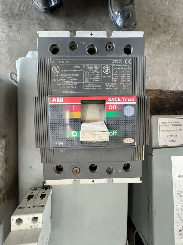 Used ABB 225A Breaker