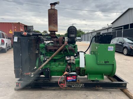 Used John Deere 6068 Generator Set